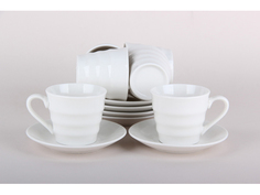 Набор кофейный 12 предметов 100мл подарочная упаковка 5354 Коралл