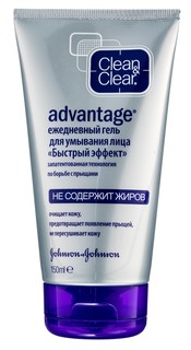 Гель для умывания Clean&Clear Advantage от прыщей 150 мл