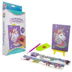 Алмазная мозаика 1TOY ART Набор Единорог в коробке