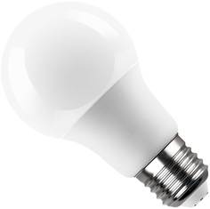 Лампочка светодиодная АШАН Красная птица Е27 6 Вт теплый свет груша матовая