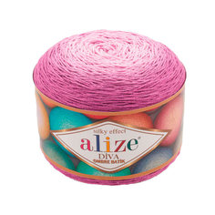 Пряжа Alize Diva Ombre Batik 250 г, 875 м (микрофибра акрил) (7244 секционный), 2 мотка