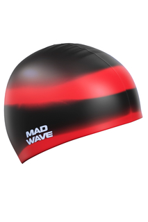 Шапочка для плавания Mad Wave Multi red