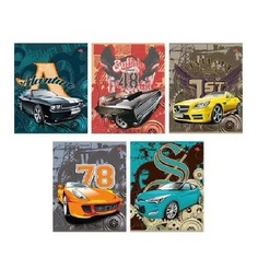 Тетрадь общая в клетку SEVENTEEN Buffalo 48, 48 л., 1 шт.