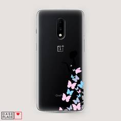 Чехол Awog "Платье из бабочек" для OnePlus 7