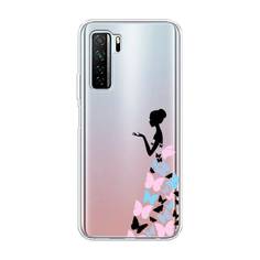 Чехол Awog "Платье из бабочек" для Huawei Nova 7 SE