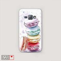 Чехол Awog "Пирамидка макарони 2" для Samsung Galaxy J1