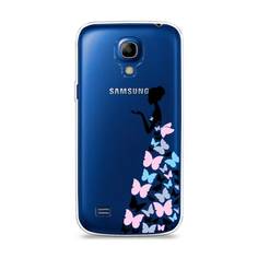Чехол Awog "Платье из бабочек" для Samsung Galaxy S4 mini