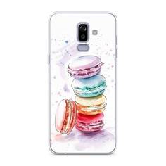 Чехол Awog "Пирамидка макарони 2" для Samsung Galaxy J8