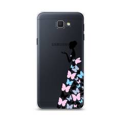 Чехол Awog "Платье из бабочек" для Samsung Galaxy J5 Prime 2016