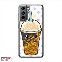 Чехол Awog "Милый стакан" для Samsung Galaxy S21