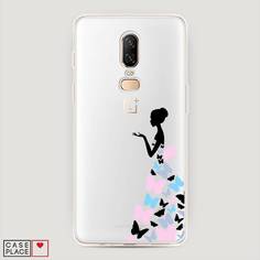 Чехол Awog "Платье из бабочек" для OnePlus 6