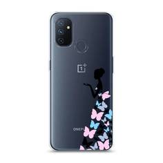 Чехол Awog "Платье из бабочек" для OnePlus Nord N100