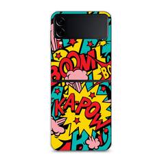 Чехол Awog "Постер pop art" для Samsung Galaxy Z Flip 3