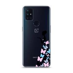 Чехол Awog "Платье из бабочек" для OnePlus Nord N10