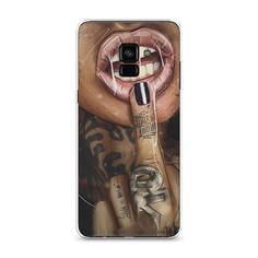 Чехол Awog "Девушка с татуировками" для Samsung Galaxy A8 +