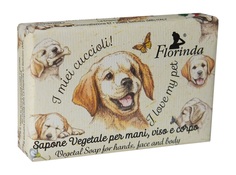 Мыло Florinda I Love my Pet Soap Cotton Flowers с экстрактом цветов хлопка, 50 г