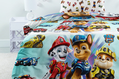 Покрывало стеганое Непоседа 145х200 Щенячий патруль ФИЛЬМ Маршал, Гонщик и Крепыш 16480-1 Тейковский ХБК