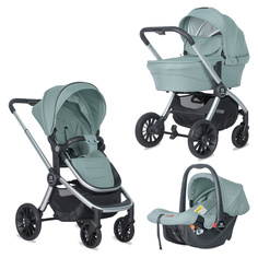 Коляска модульная 3в1 Farfello Baby Shell цвет мятный BBS-33