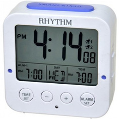Цифровой будильник с термометром и отображением дней недели Rhythm LCT082NR03