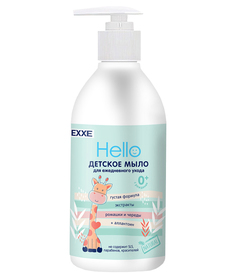 Мыло жидкое Exxe Hello детское, с рождения, 300 мл
