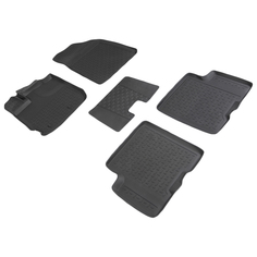 seintex коврики салона резиновые с бортиком для renault arkana 2019- выс.борseintex.92658