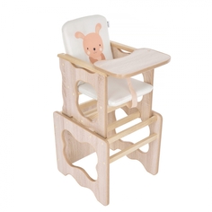 Стульчик-стол для кормления Bambola трансформер, Фунтик /Щенок Серый