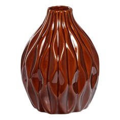 Ваза декоративная Boltze Zalina 15 x 11 см кирпичная