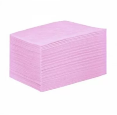 Простыня IGRObeauty, 80x200 см, 18 г/м2, розовая, 50 штук