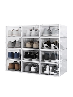 Коробка для хранения обуви KuHome, набор из 4-х штук, для обуви на каблуках