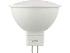 Лампочка Camelion MR16 GU5.3 220V 7W(505lm 100 град.) 6500K 6K матовая 47x50 пластик