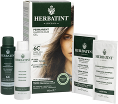 Гель-краска для волос Herbatint тон 6C Темный пепельный блондин