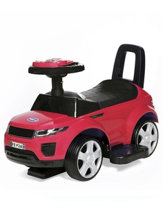 Babycare, Каталка детская Sport car (резиновые колеса, музыкальный руль) New Красный (Red)