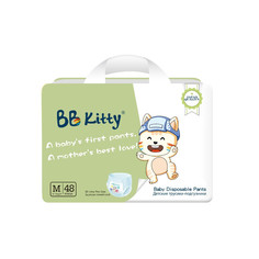 Подгузники-трусики детские BB Kitty размер M (6-11 кг), 48 шт.