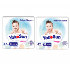 Набор 2 х Yokosun подгузники XL (13+ кг) 42 шт.