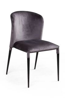Стул Top Concept Albert/74643, бархат антрацит 14