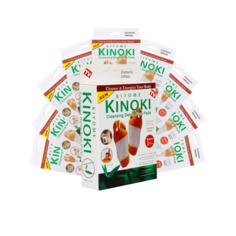 Пластыри Kinoki китайские для очищения организма детокс 10 упаковок 100 шт.