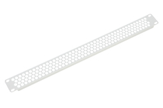 Фальшпанель в шкаф 19" ЦМО ФП-1.4-9005 1U перфорированная черный