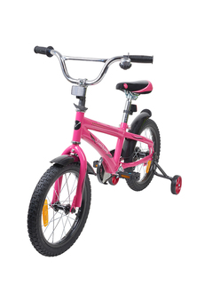Велосипед 2-х колёсный розовый TimeJump 16" TJ16P19SS