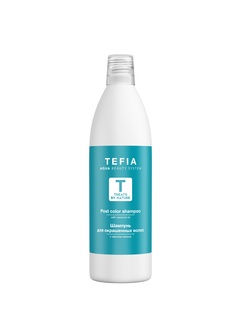 Шампунь TEFIA для окрашенных волос с маслом кокоса 1000мл, Линия TREATS BY NATURE