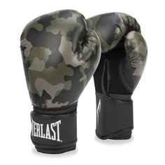 Боксерские перчатки Everlast Spark зеленый/коричневый/черный 10 унций