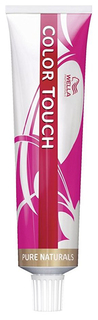 Краска для волос Wella Color Touch Pure Naturals 2\0 Черный 60 мл