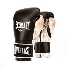 Боксерские перчатки Everlast Powerlock золотистый/черный 12 унций