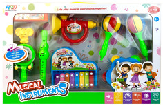 Набор детских музыкальных инструментов Anki 8 предметов 110417 Baby Toys
