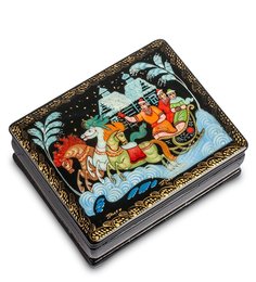 Шкатулка "Тройка" 10,5х8,5 Art East