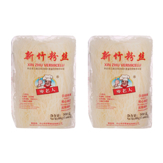 Лапша стеклянная Робот Xin Zhu Noodle Mai Lao da (2 шт. по 500 г)
