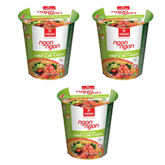 Лапша быстрого приготовления со вкусом креветок и лайма Vifon чашка (3 шт. по 60 г)