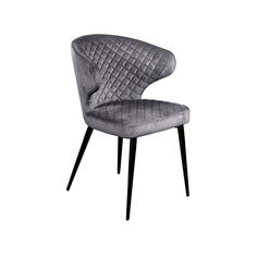 Стул Top Concept Richard/76989, бархат серый 27