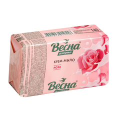 Туалетное мыло ВЕСНА, Роза 140 г 7752708