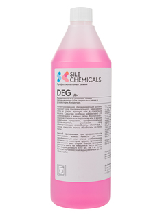Профессиональный пятновыводитель Sile Chemicals Deg концентрат; Италия; 1л.