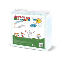 Пеленки одноразовые гигиенические Детские шалости с абсорбентом 60х90 №40